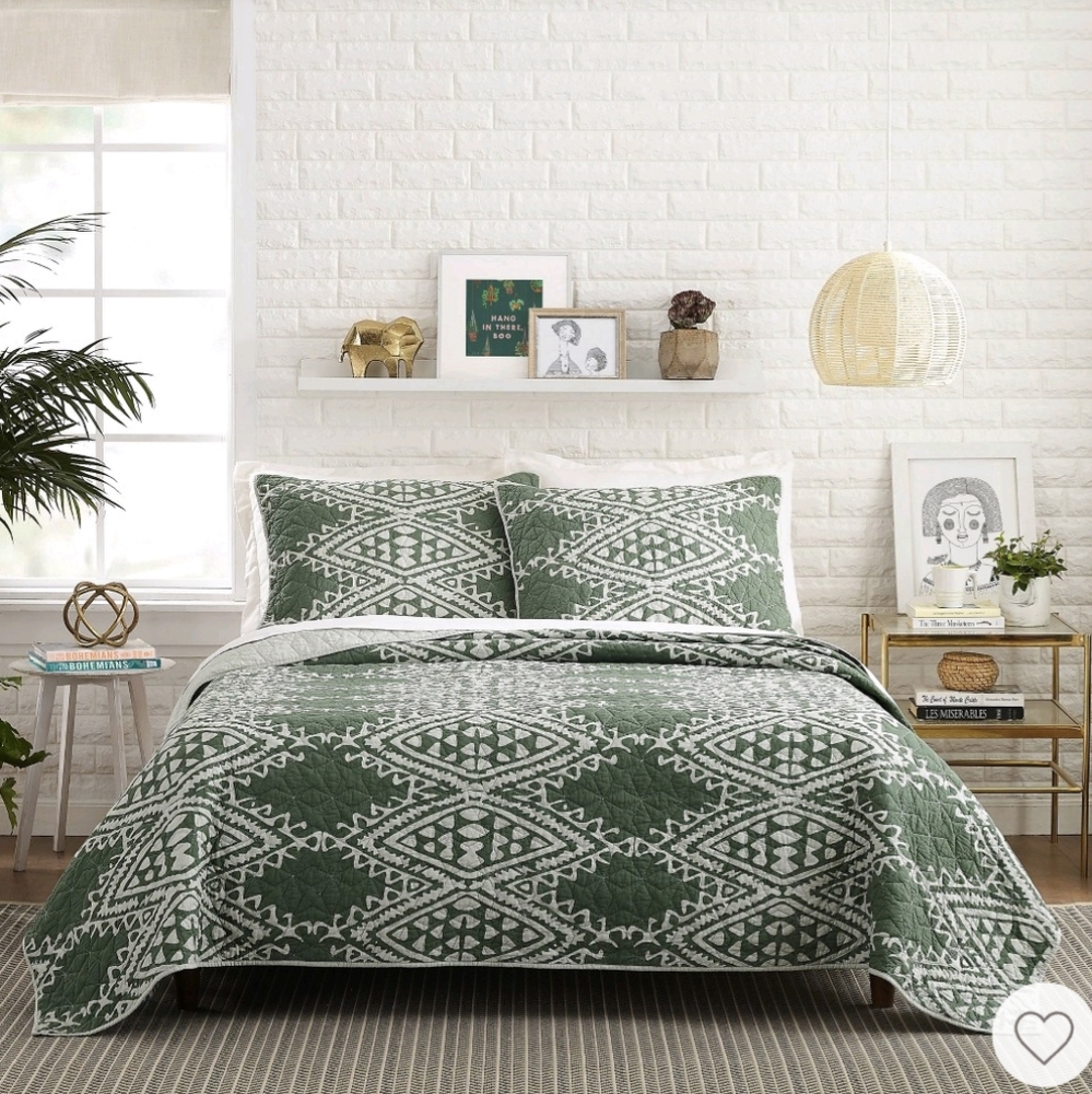 Jungalow Aisha King Quilt Set